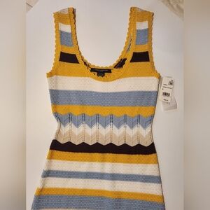 French Connection NWT Crochet Sleeveless Dress Size 8